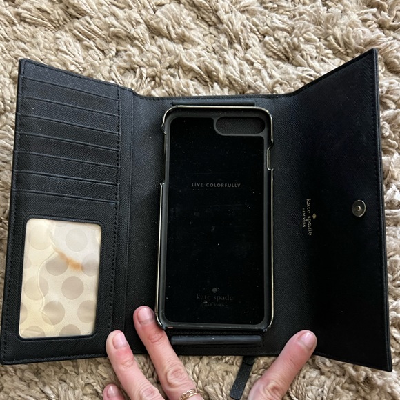 Kate Spade York Long Wallet With Magnetic Phone Case - Picture 3 of 4